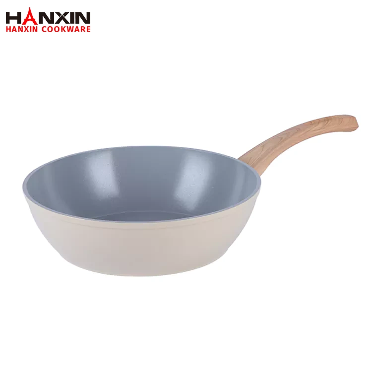 Aluminium keramische inductiebodem frituurpan