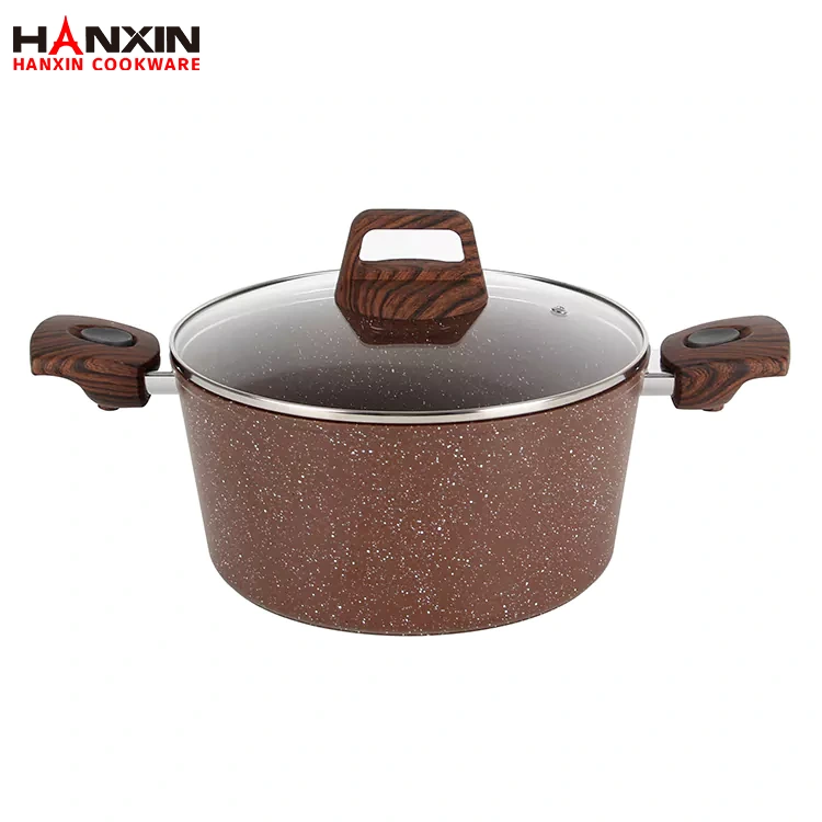 Aluminium keramische marmeren coating Dutch Oven Aluminium keramische marmeren coating Dutch Oven