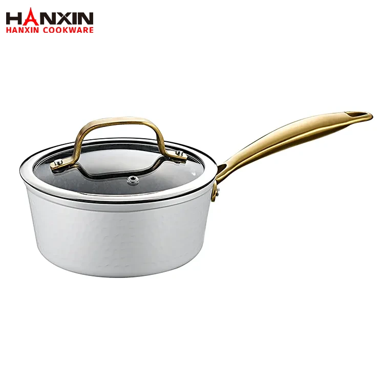 Steelpan met antiaanbaklaag van aluminium met granieten coating Steelpan met antiaanbaklaag van aluminium met granieten coating